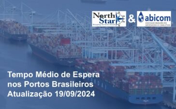 Tempo Médio de Espera nos Portos – 18/09/2024