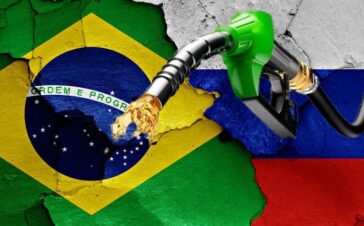 A Rota do Diesel Russo para o Brasil